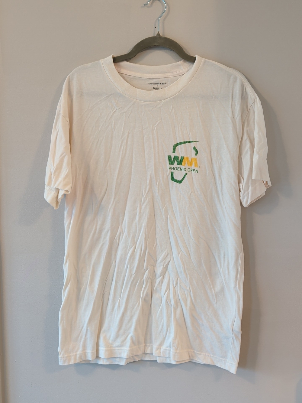 WM Phoenix Open Graphic Tee - White with Green & Yellow Print - Picture 5 of 6